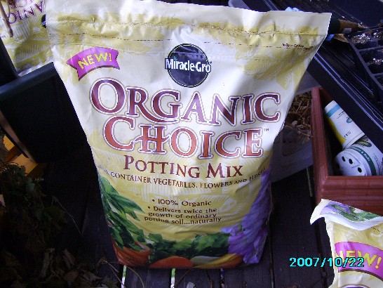 potting mix